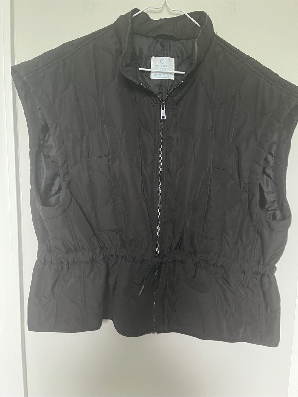 Primark Black Quilted Sleeveless Puffer Vest